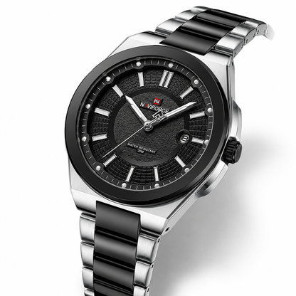 NAVIFORCE Premium Men's Watch | Stainless Steel | Japanese Quartz | Waterproof 30M