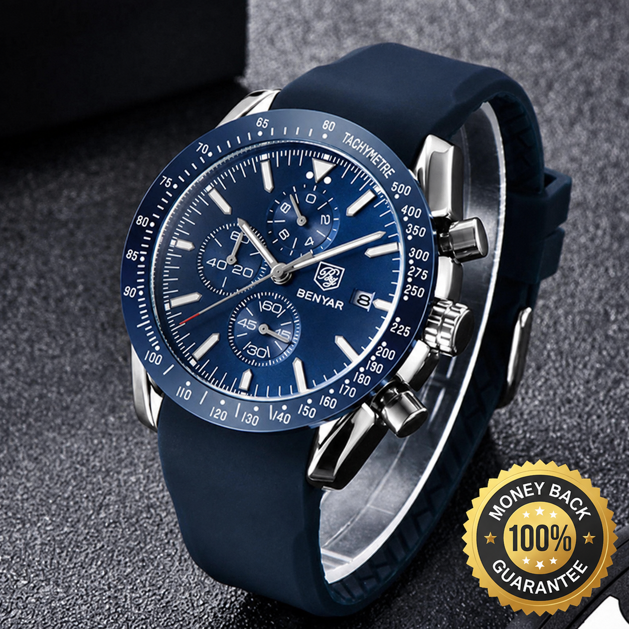 BENYAR Fashion Moon Watch – Premium Timepiece