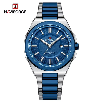 NAVIFORCE Premium Men's Watch | Stainless Steel | Japanese Quartz | Waterproof 30M