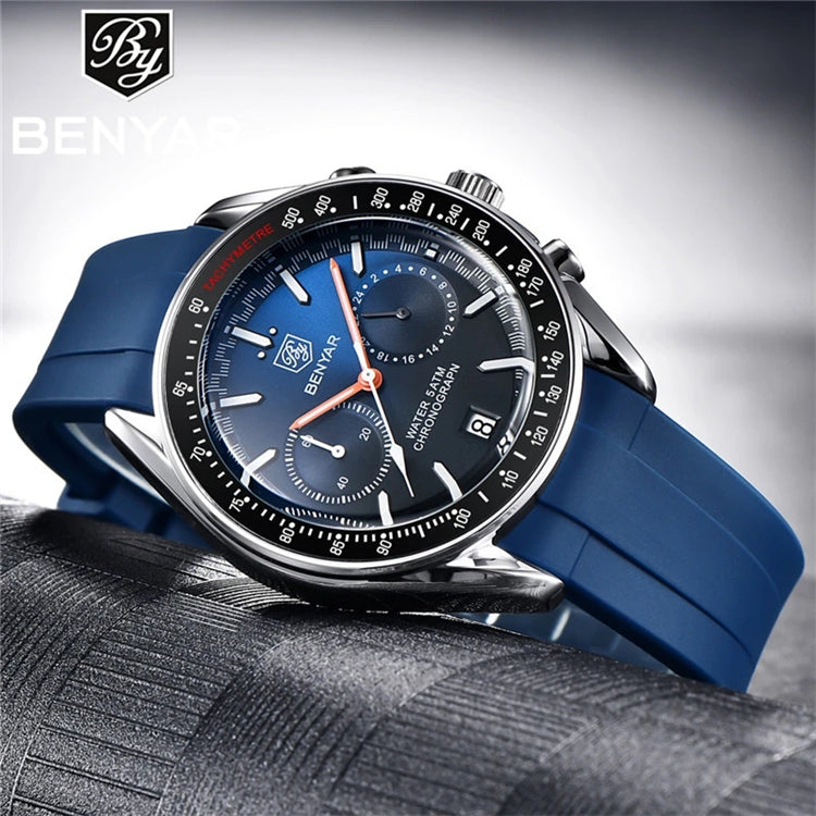 BENYAR Fashion Moon Watch – Premium Timepiece